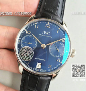 [ZF 공장 V5 버전] IWC 포르투갈 시리즈 블루판 IW500710
