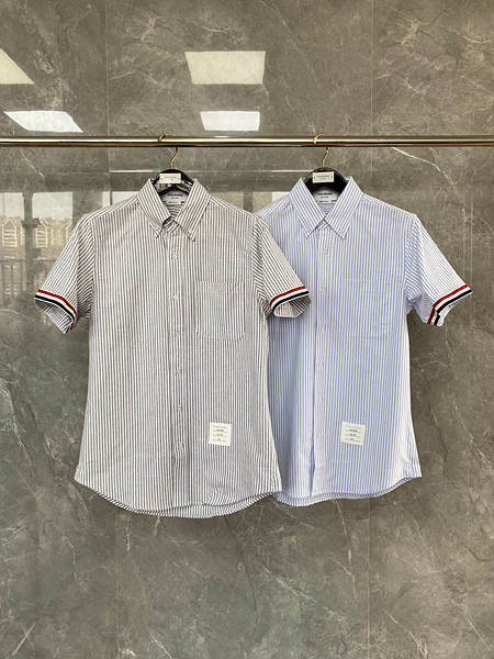 [JN공장] 톰브라운 반팔 스트라이프 셔츠 (2color) (남성용)