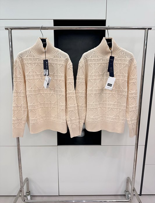 디올 까나쥬 터틀넥 스웨터 니트 (3 color) (남여공용)